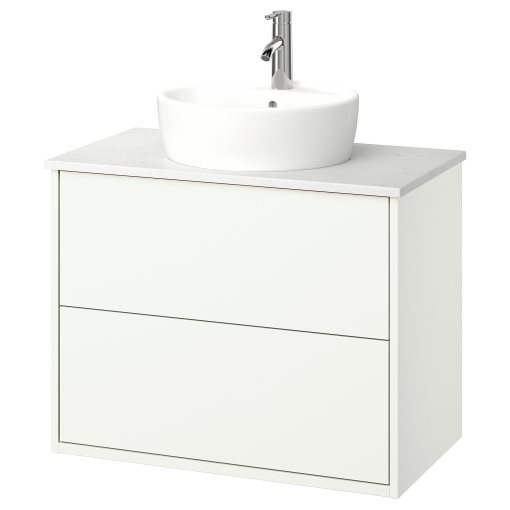 HAVBACK/TORNVIKEN, wash-stand with drawers/wash-basin/tap, 82x49x79 cm, 095.214.06