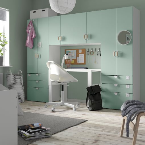 SMASTAD/PLATSA, storage combination, 240x42x181 cm, 095.445.54