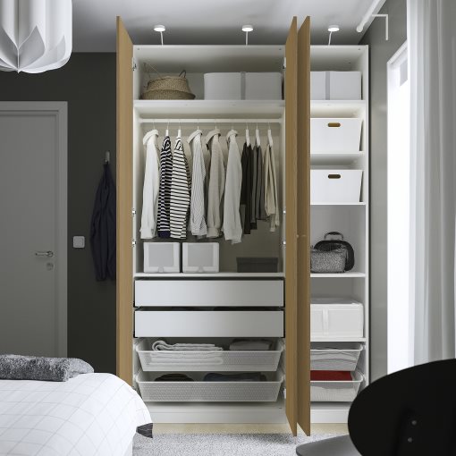 PAX/STORKLINTA, wardrobe combination, 150x60x236 cm, 095.625.57