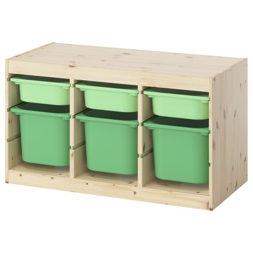 TROFAST, storage combination with boxes, 93x44x52 cm, 095.749.18