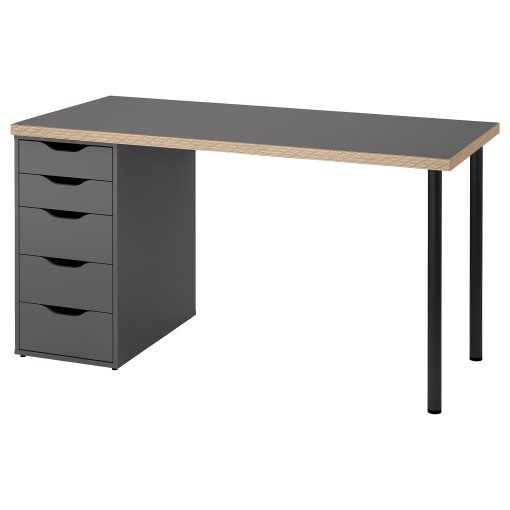 LAGKAPTEN/ALEX, desk, 140x60 cm, 095.853.80