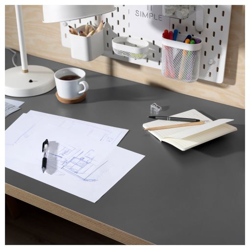 LAGKAPTEN/ALEX, desk, 140x60 cm, 095.853.80