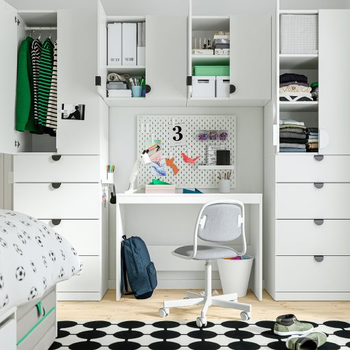 LASTARE, storage combination, 240x42x201 cm, 096.038.93