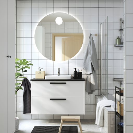 HAVBACK/ORRSJON, wash-stand with drawers/wash-basin, 102x49x71 cm, 096.293.22