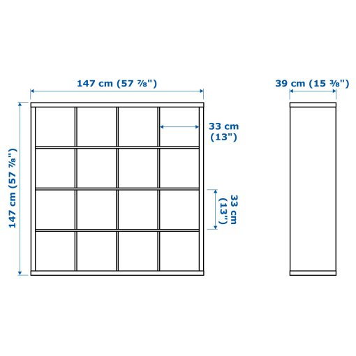 KALLAX, shelving unit, 102.758.62