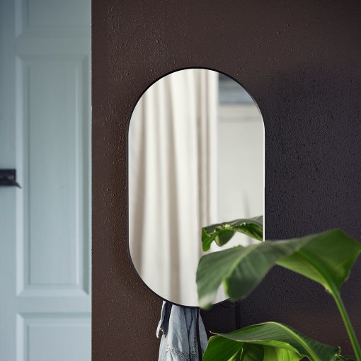 LINDBYN, mirror with storage, 40x70 cm, 104.586.11