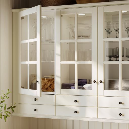 BODBYN, glass door, 40x80 cm, 104.850.49