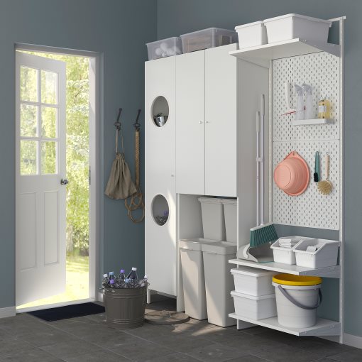 NYSJÖN, cabinet for washing machine, 65x190 cm, 104.964.77