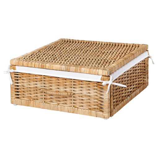 TOLKNING, basket/handmade, 50x43x19 cm, 105.126.51