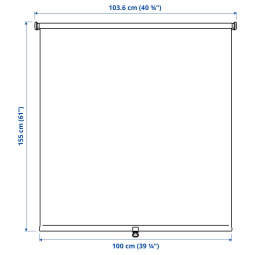 FÖNSTERBLAD, block-out roller blind, 100x155 cm, 105.384.44