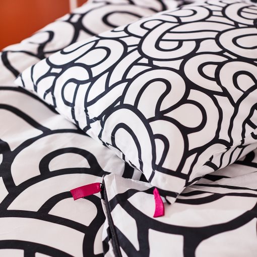 SOTRONN, duvet cover and 2 pillowcases, 240x220/50x60 cm, 105.481.55