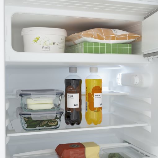 TYLLSNAS, under counter integrated fridge with freezer compartment/IKEA 500, 92/15 l, 105.683.51