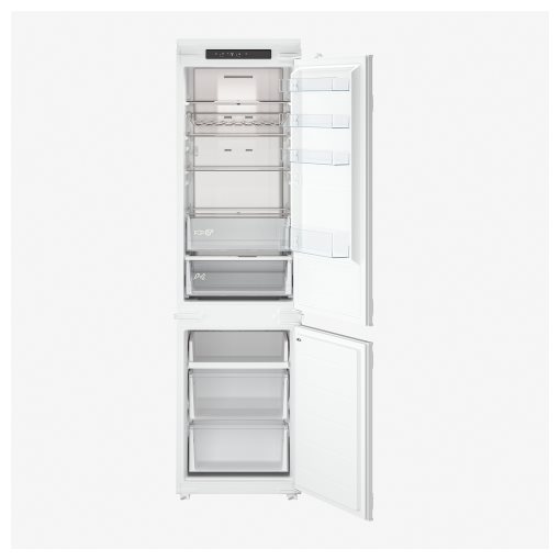 SKOGSNÄS, ψυγείο/καταψύκτης/IKEA 700 εντοιχιζόμενο, 213/87 l, 105.728.76