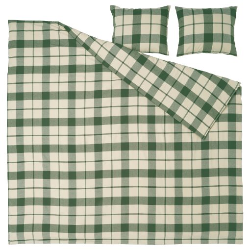 BESKSÖTEMAL, duvet cover and 2 pillowcases, 240x220/50x60 cm, 105.857.27