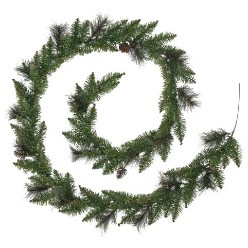 VINTERFINT, artificial garland in/outdoor/pine cone, 3 m, 105.862.46