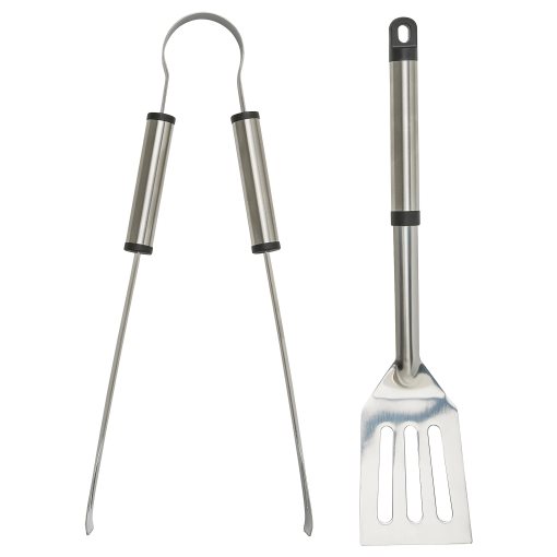 GRILLTIDER, εργαλεία ψησταριάς, σετ 2 τεμ., 105.908.56