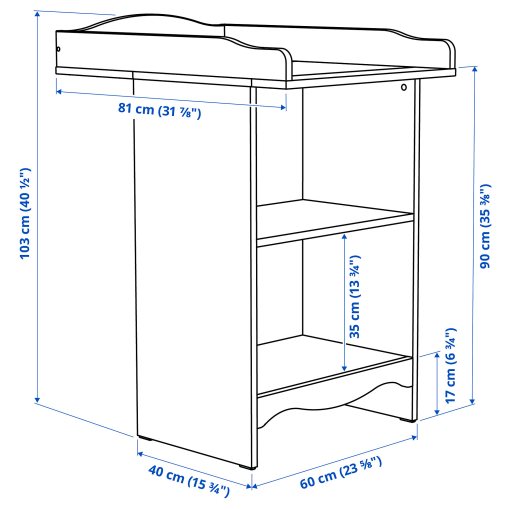 SMÅGÖRA, αλλαξιέρα/βιβλιοθήκη, 105.979.52
