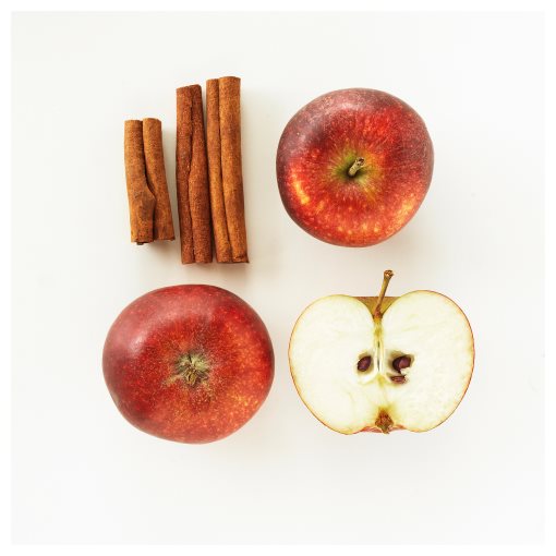 VINTERFINT, scented candle in metal tin/apple and cinnamon, 24 hr, 105.999.08