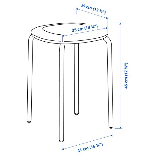 GULTARP, stool, 106.052.83