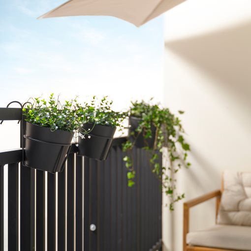 VITLÖK, κρεμαστό κασπό εσωτερικού/εξωτερικού χώρου, 15 cm, 106.120.14