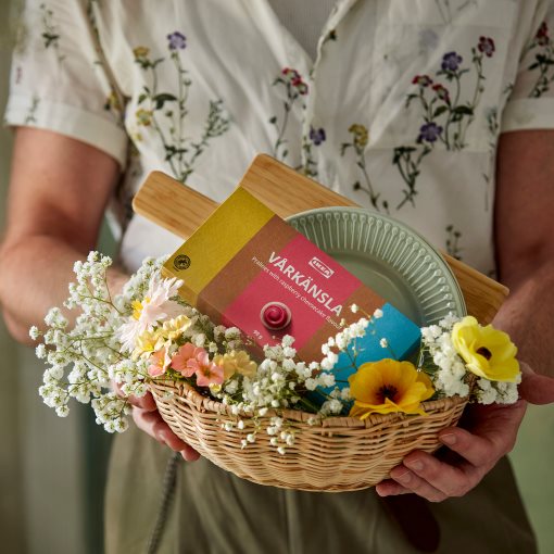 SMÖRFISK, bread basket, 27x8 cm, 106.121.13