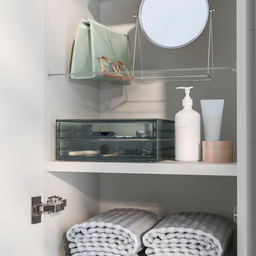 VISSLAAN, mini chest with 2 drawers, 23x19x9 cm, 106.302.06