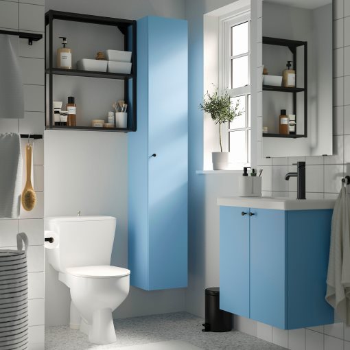 ENHET, wash-stand with doors, 60x32x60 cm, 106.320.50
