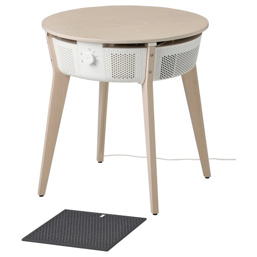 STARKVIND, table with air purifier and additional gas filter, 194.442.19