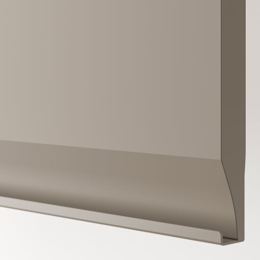 METOD, γωνιακό ντουλάπι βάσης με ράφι, 128x68 cm, 194.922.10