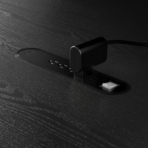 MITTZON, conference table/round, 120x75 cm, 195.304.53