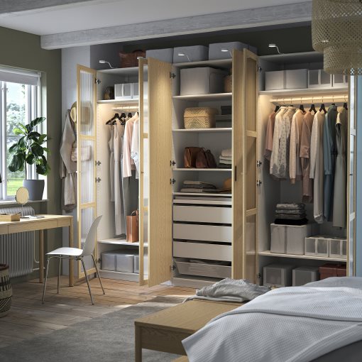 PAX/TONSTAD, συνδυασμός ντουλάπας, 300x60x236 cm, 195.499.14