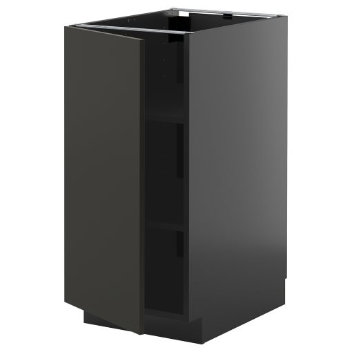 METOD, base cabinet with shelves, 40x60 cm, 195.885.33