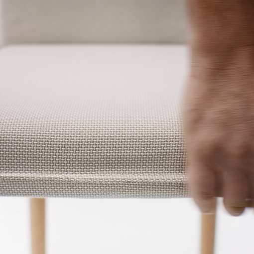 TONSTAD/TONSTAD, table and 4 chairs, 140/196x85 cm, 195.967.12