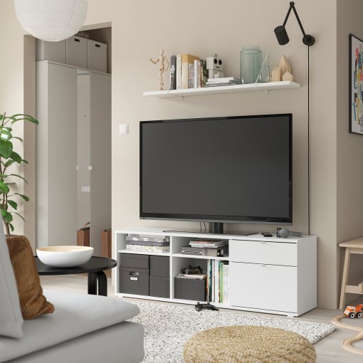 VIHALS, TV bench, 146x37x50 cm, 204.832.95