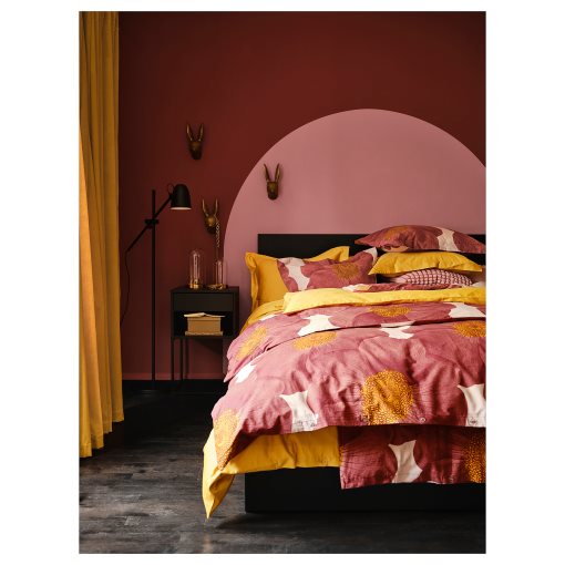 SVARTKLINT, duvet cover and 2 pillowcases, 240x220/50x60 cm, 205.410.16