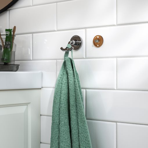 KROKSJÖN, αυτοκόλλητο σετ στήριξης για τοίχο, 2 τεμ., 205.830.87