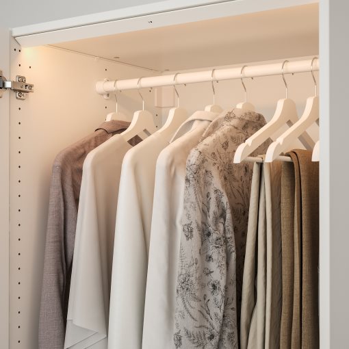 ÖVERSIDAN, wardrobe strip with built-in LED light source with sensor/dimmable, 71 cm, 205.894.85