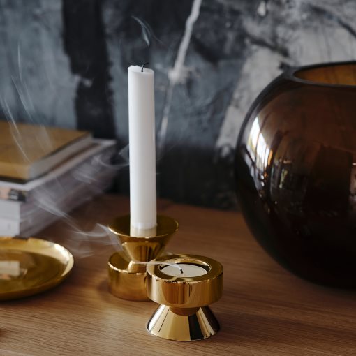 STOCKHOLM 2025, candlestick/tealight holder/set of 2, 6 cm, 205.905.06