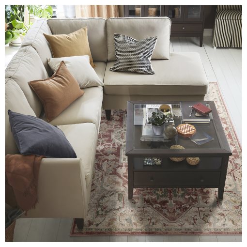 JÄRNVÄG, χαλί χαμηλό πέλος, 160x230 cm, 205.956.98