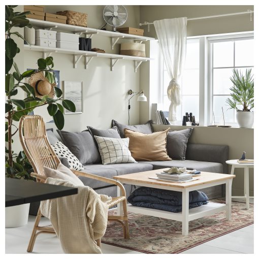 JÄRNVÄG, χαλί χαμηλό πέλος, 160x230 cm, 205.956.98