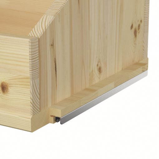 IVAR, box shelf with divider, 83x30x25 cm, 205.963.82