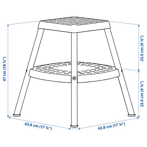 HADDARP, step stool, 4-way, 206.007.08