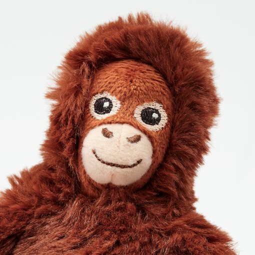 DJUNGELSKOG, soft toy/mini/orangutan, 20 cm, 206.061.02