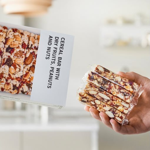CEREAL BAR, μπάρα δημητριακών αποξηραμένα φρούτα ξηροί καρποί 120 g, 206.076.96