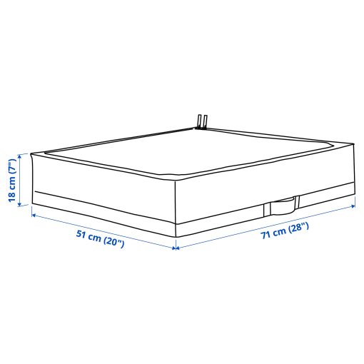 STUK, θήκη αποθήκευσης, 71x51x18 cm, 206.215.41