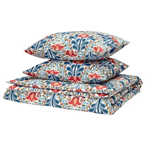 SÄTERVIDE, duvet cover and 2 pillowcases, 240x220/50x60 cm, 206.324.17