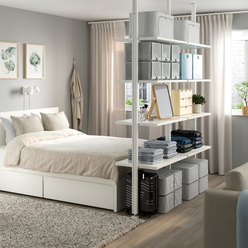 ELVARLI, open storage combination, 175X51X222-350 cm, 293.875.67