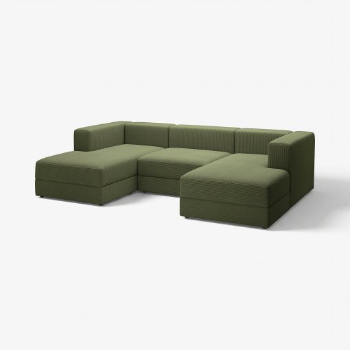 JÄTTEBO, 3,5-seat modular sofa with chaise longues/armrests, 294.694.93