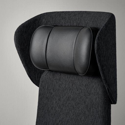 GRONFJALL, office chair with arms/headrest, 295.139.19