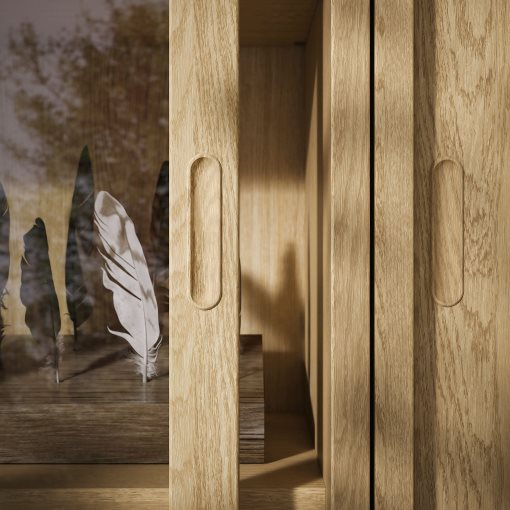 σύνθεση αποθήκευσης με συρτάρια, 164x47x210 cm, 295.478.82